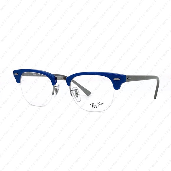 Ray Ban Clubmaster RX4354V 5903 49mm Blue Grey Eyeglasses - Picture 3 of 10